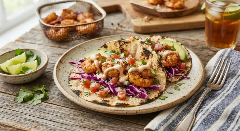 Air Fryer Shrimp Tacos Recipie