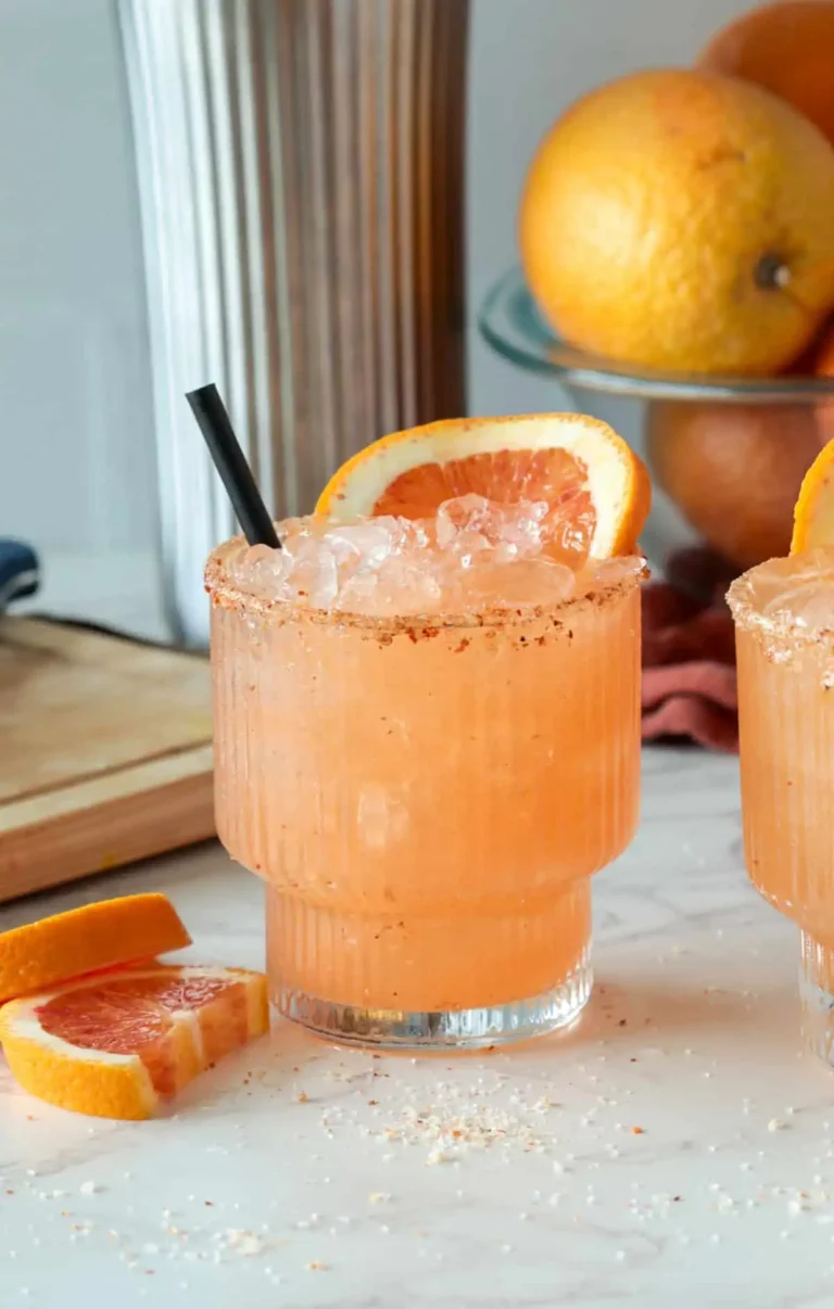 Blood Orange Margarita (Not Too Sweet!)