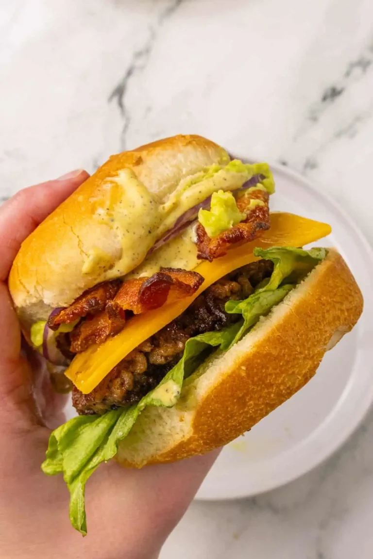 Balsamic Onion Burger
