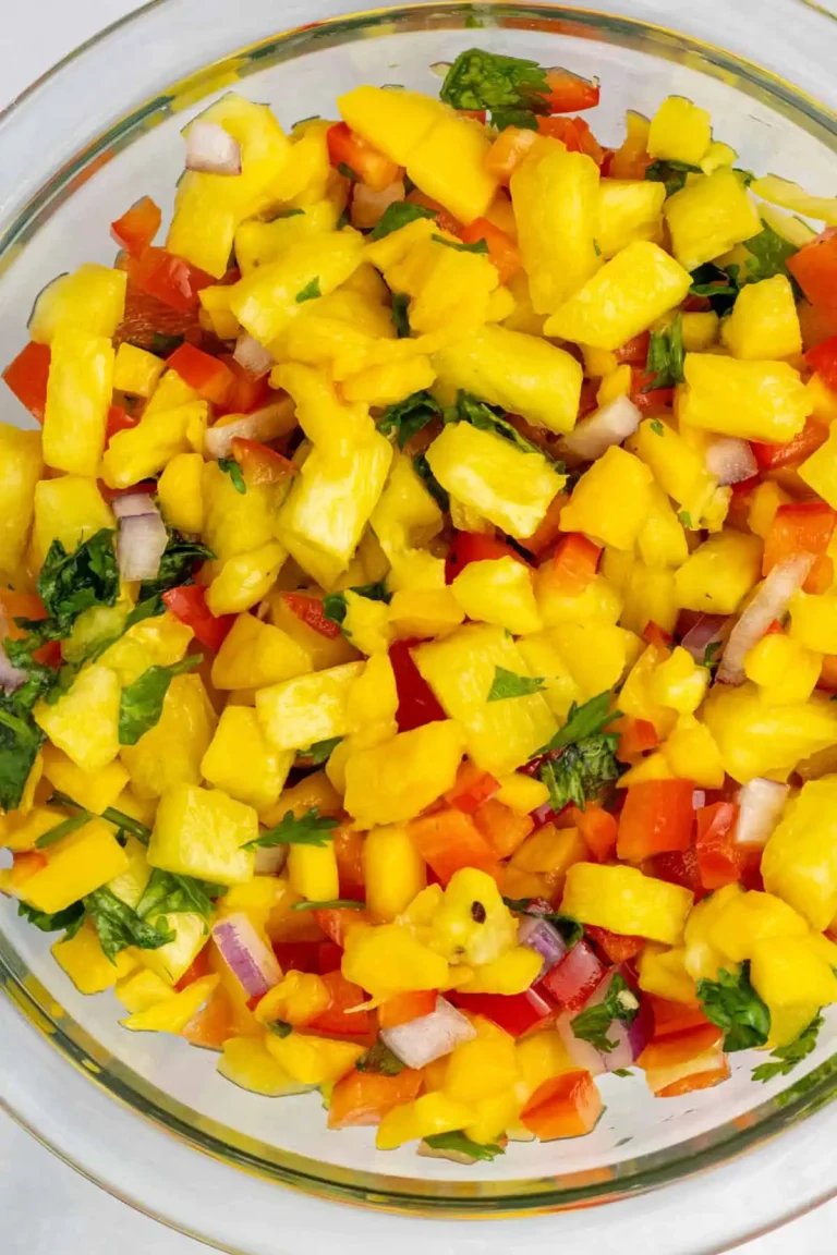 Pineapple Mango Salsa