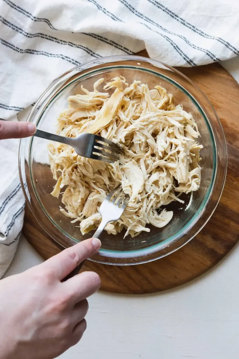 Dutch Oven Shredded Chicken