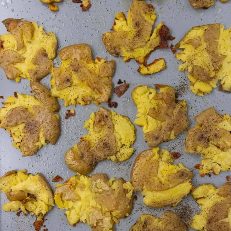 Parmesan Smashed Potatoes