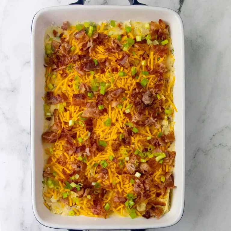 Cheesy Bacon Mashed Potatoes