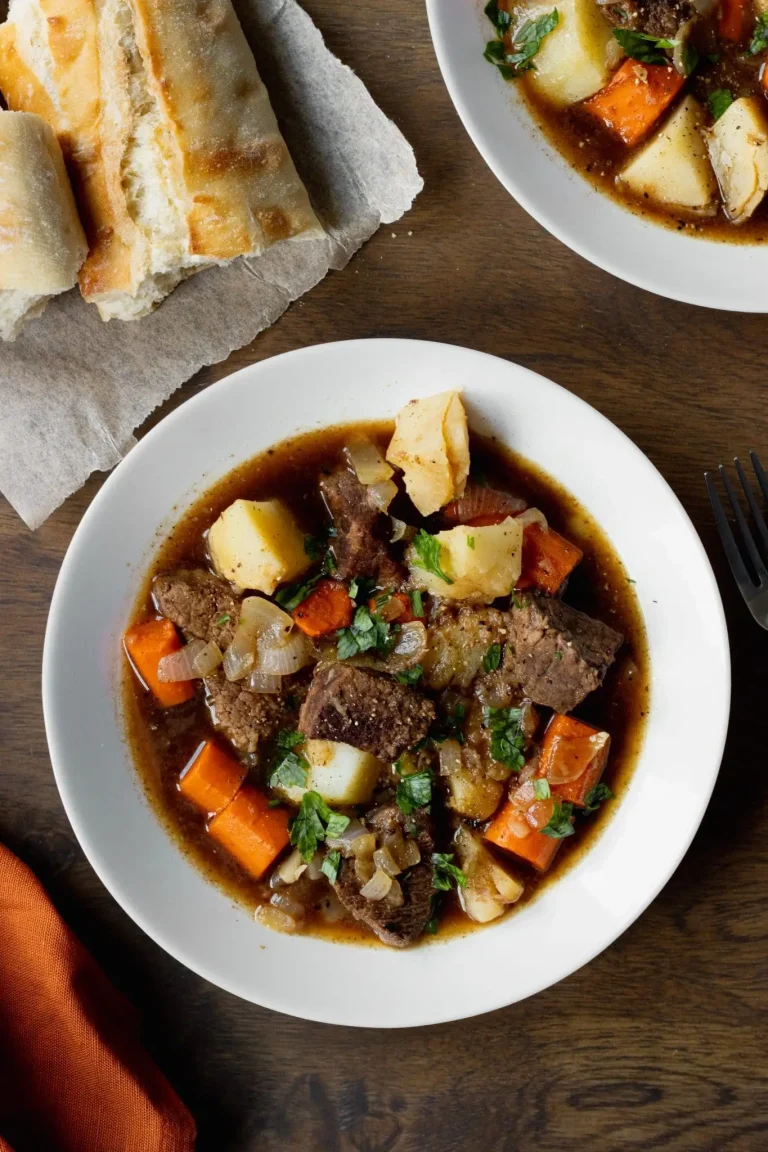 Stovetop Beef Stew Without Wine