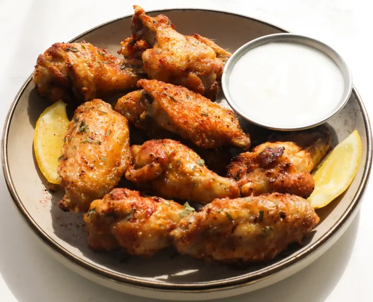 Easy Lemon Pepper Chicken Wings