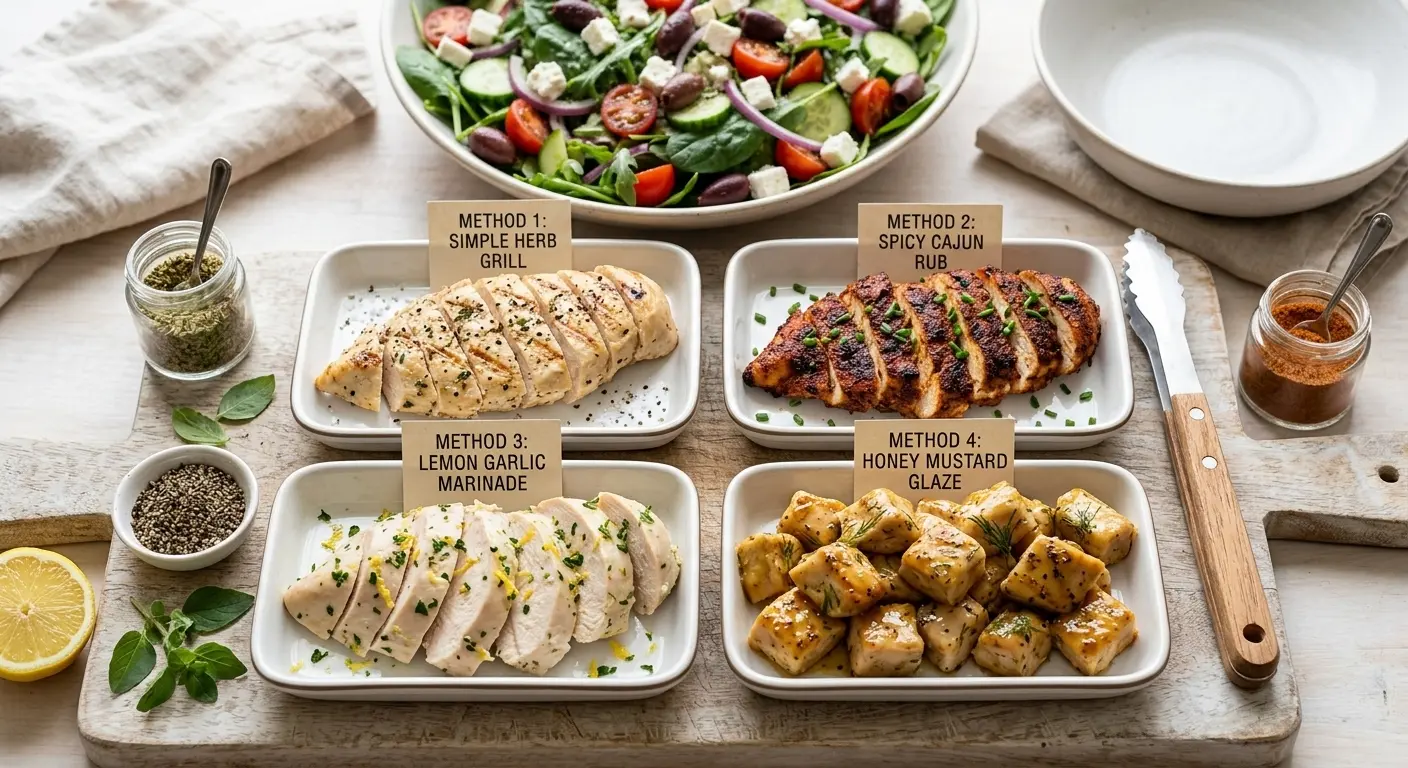 Easy Chicken Breast for Salad