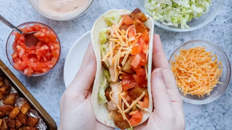 Spicy Potato Soft Taco