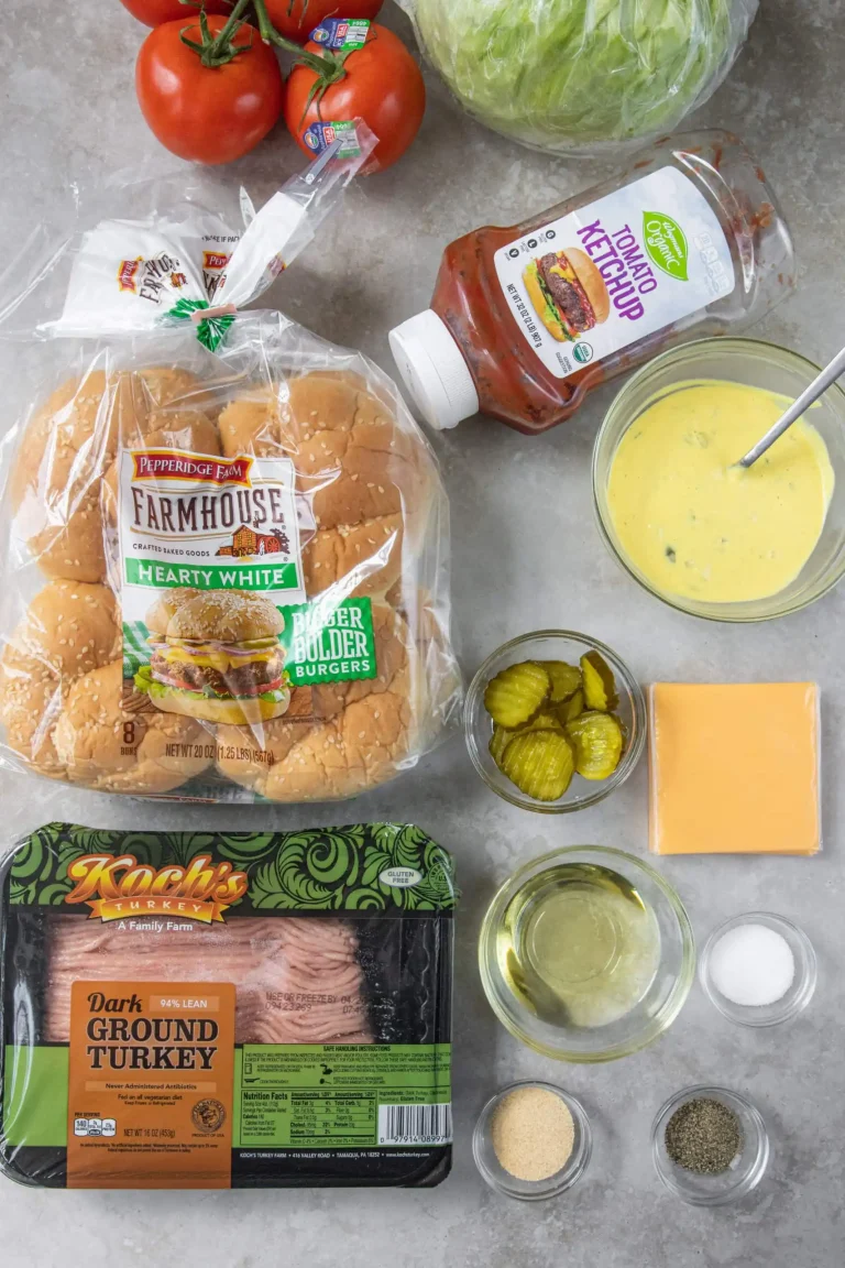 Turkey Smash Burgers with Smash Sauce